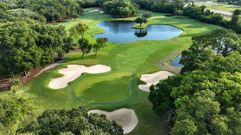 Innisbrook aerial view of golf course