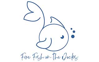 Five Fish on the Docks logo