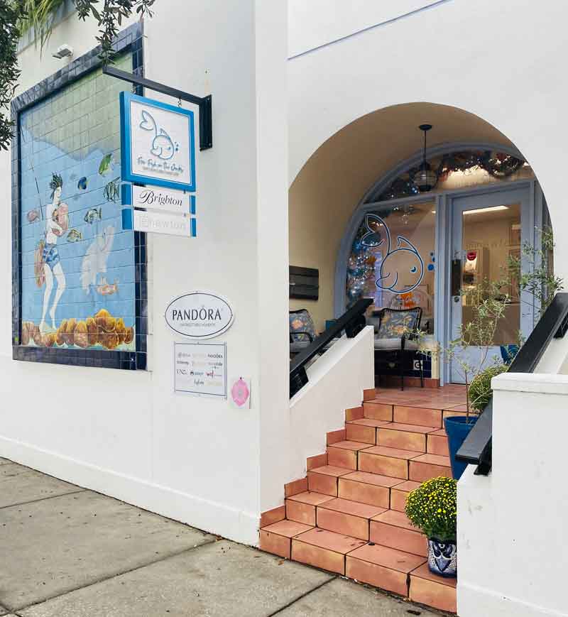 five fish store front the sponge dockss five fish store front the sponge docks