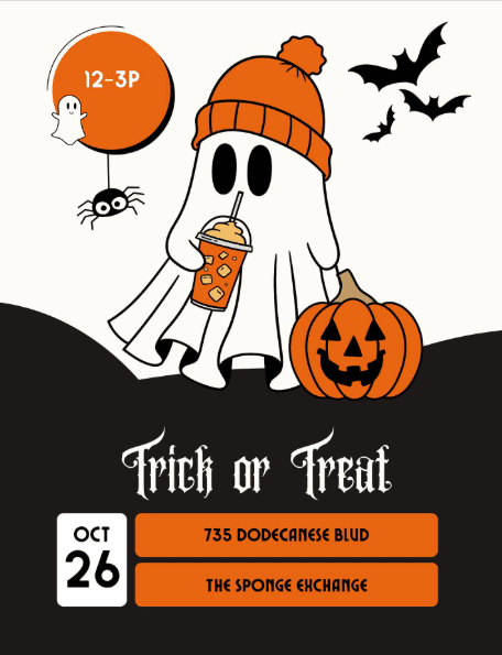 The Sponge Exchange Trick or Treat